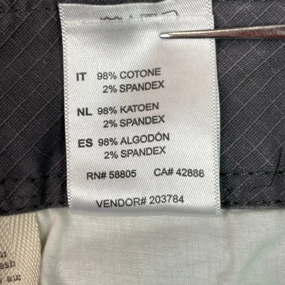 True Nation Cargo Shorts Mens 46 Gray Ripstop Stretch Utility Casual Pockets